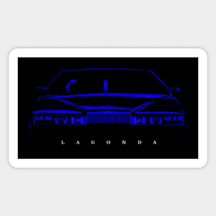 FUTURISTIC BRITISH V8 LUXURY CAR Magnet